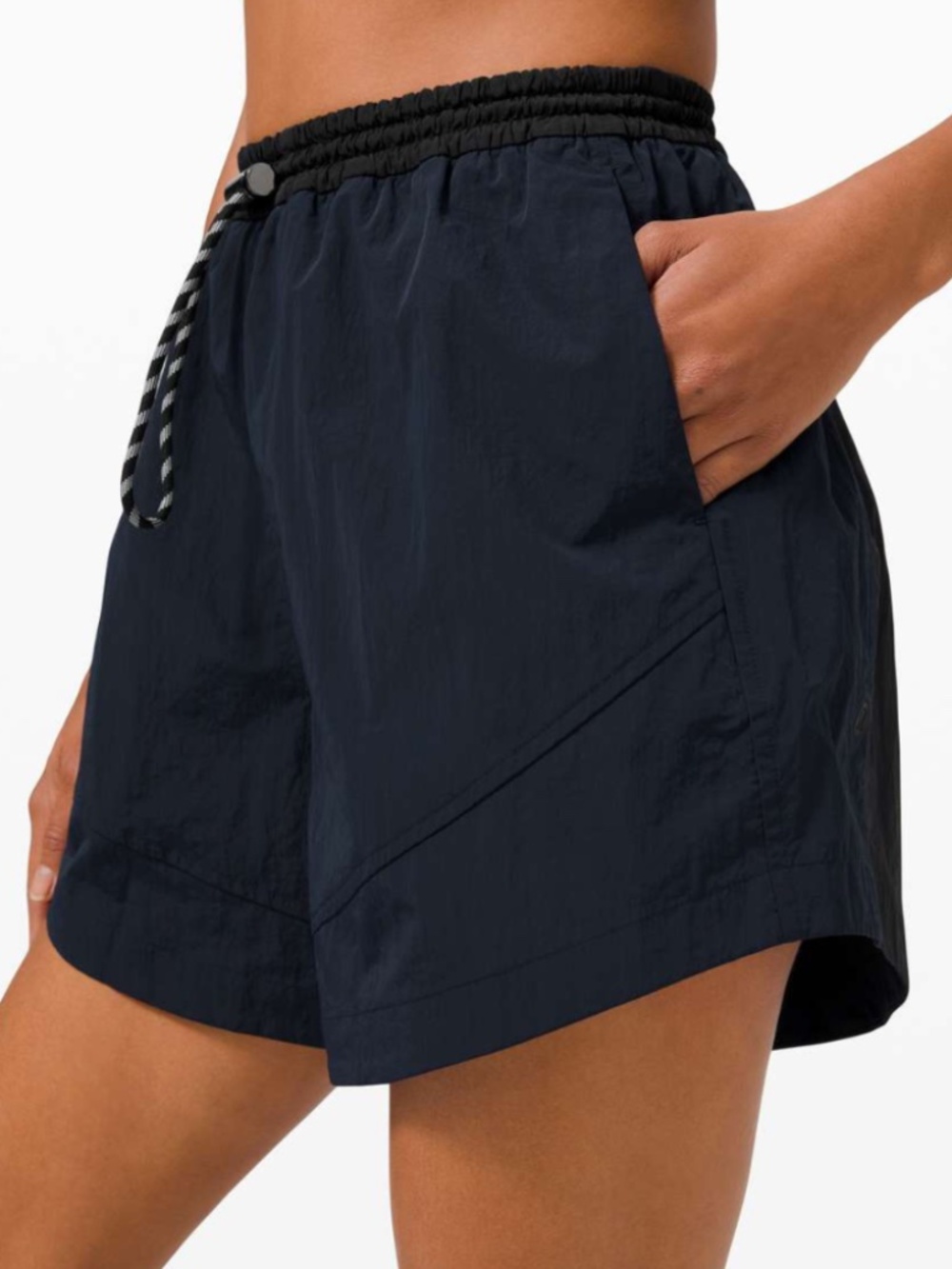 Lululemon Evergreen Shorts True Navy Black Size 8
